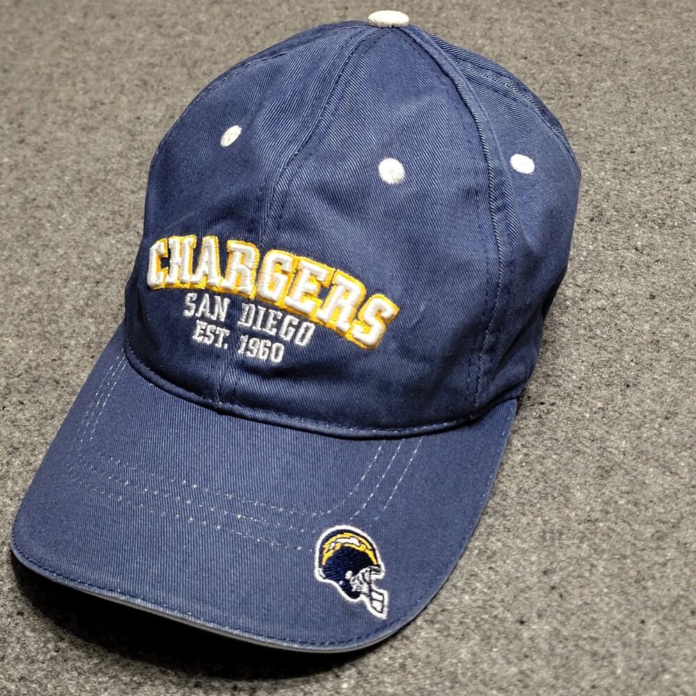 Vintage 80s 90s San Diego Chargers Hat Dad Cap Kids Youth Unisex Drew Pearson*